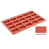 Silikonová forma na pečení Kostky, 20 otvorů o rozměrech 4,9x2,6 cm | CONTACTO 6647/049
