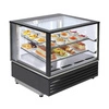 Chladicí vitrína 2x GN 1/1, černá, dynamické chlazení, 0,39 kW, 230 V | ROLLER GRILL CD 800