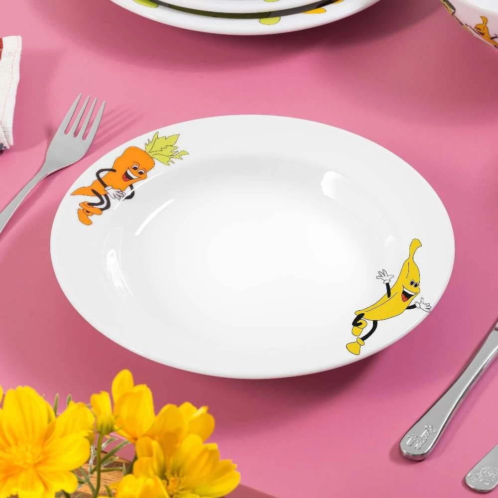 Hluboký porcelánový talíř Modermo Kids 22,5 cm | MODERMO MP055