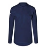 Kuchařská košile s dlouhým rukávem Performance navy | KARLOWSKY TM 6-10