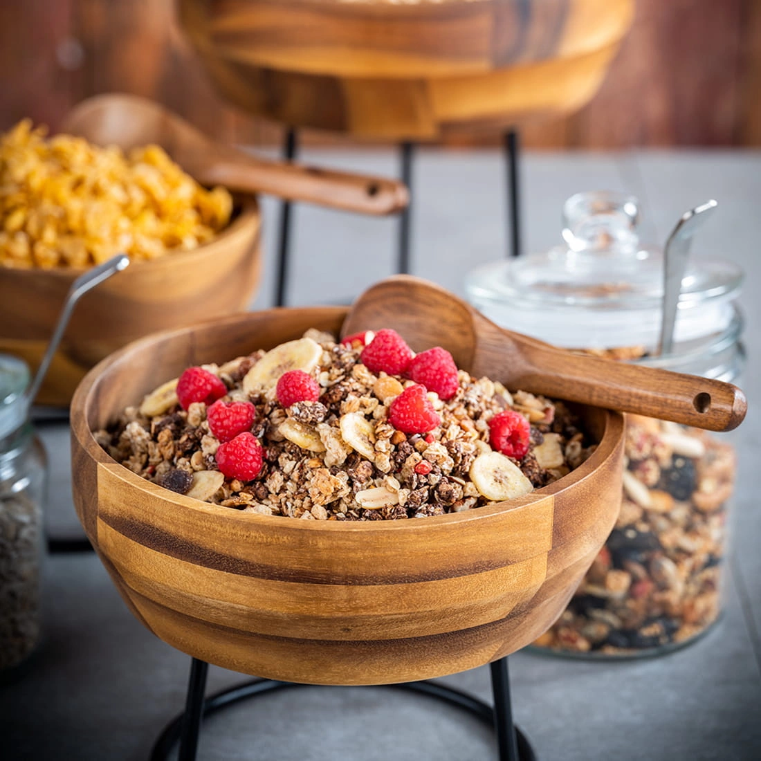 Miska Acacia z akáciového dřeva, prům. 25 cm | APS 795