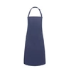 Základní kuchařská zástěra 75 x 90 cm se sponou tmavě modrá | KARLOWSKY BLS 4-10-Stck