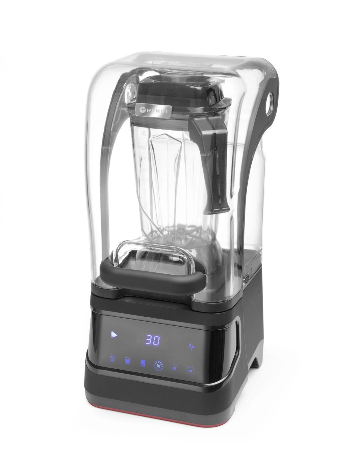 Barový mixér s odhlučňovacím krytem – digitální ovládání | HENDI 230695