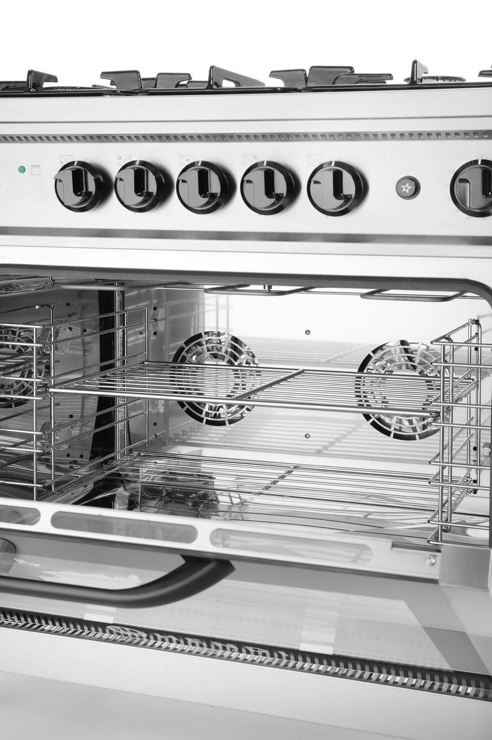 HENDI 225707 Plynový sporák s 5 hořáky a troubou