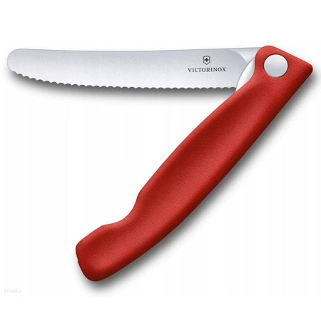 Zavírací nůž Swiss Classic na ovoce a zeleninu červený délka čepele 11 cm | VICTORINOX 6.7831.FB