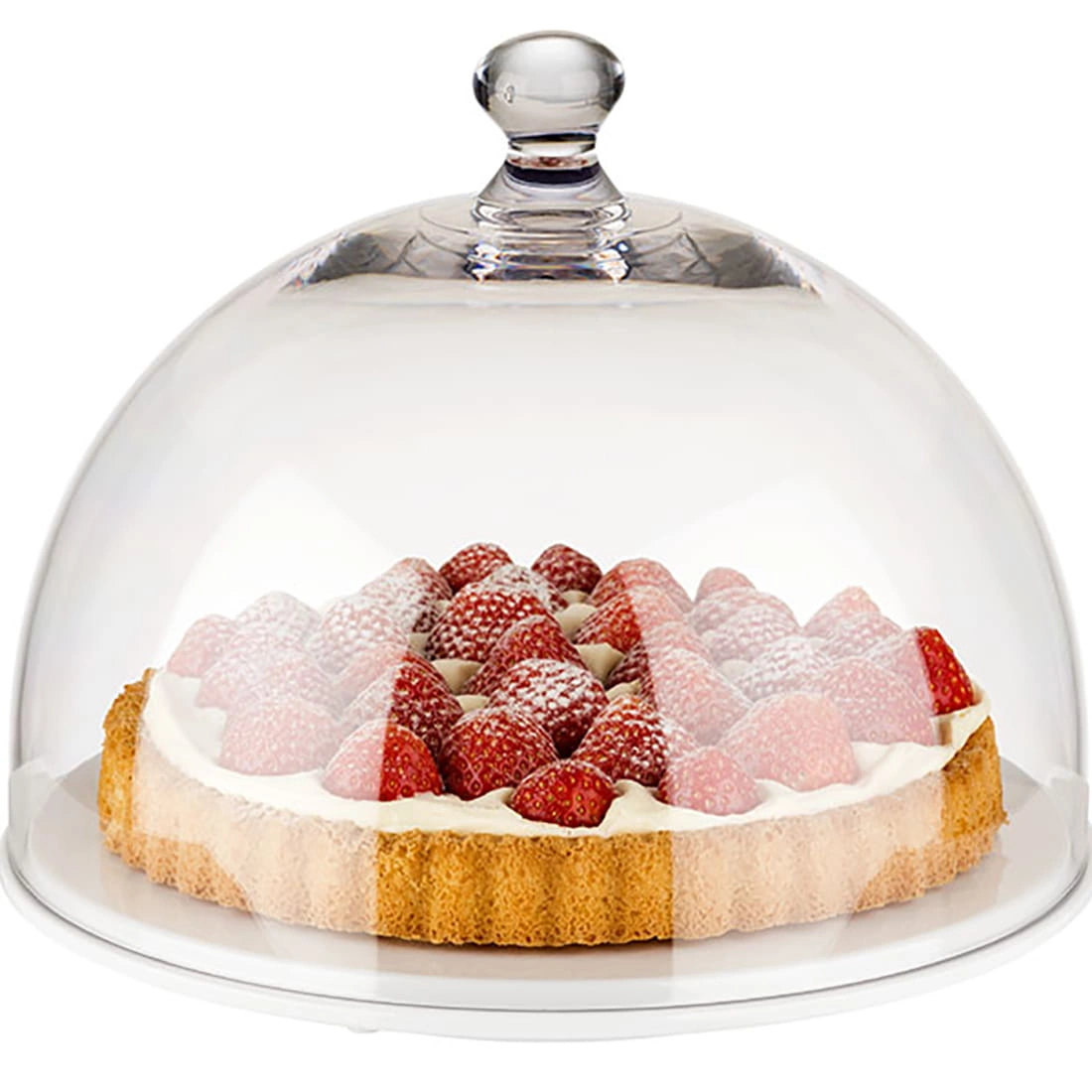 Kulatý plastový poklop, DOME 21x17 cm | APS 6519