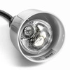 Stříbrná ohřívací lampa na pokrmy, cylindrická, 0,25 kW, nastavitelná výška 60-180 cm | FORGAST FG03342