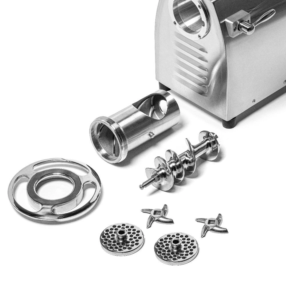 Stroj na mletí masa (masový vlk), 320 kg/h, 1.5 kW, nerezová ocel, 230 V | FORGAST FG10105