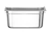 GN 1/3 odpadkový koš, 15 cm hluboký ocelový s držadly HENDI 817445