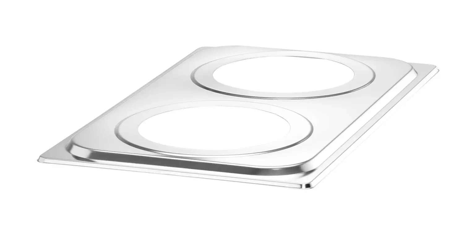 Bemar Hendi Ranger s výpustným kohoutem, 8L, 1000W, 60.4x33.2x31.5 cm, 2x4L nádoba, 3xGN 1/3 | HENDI 201473