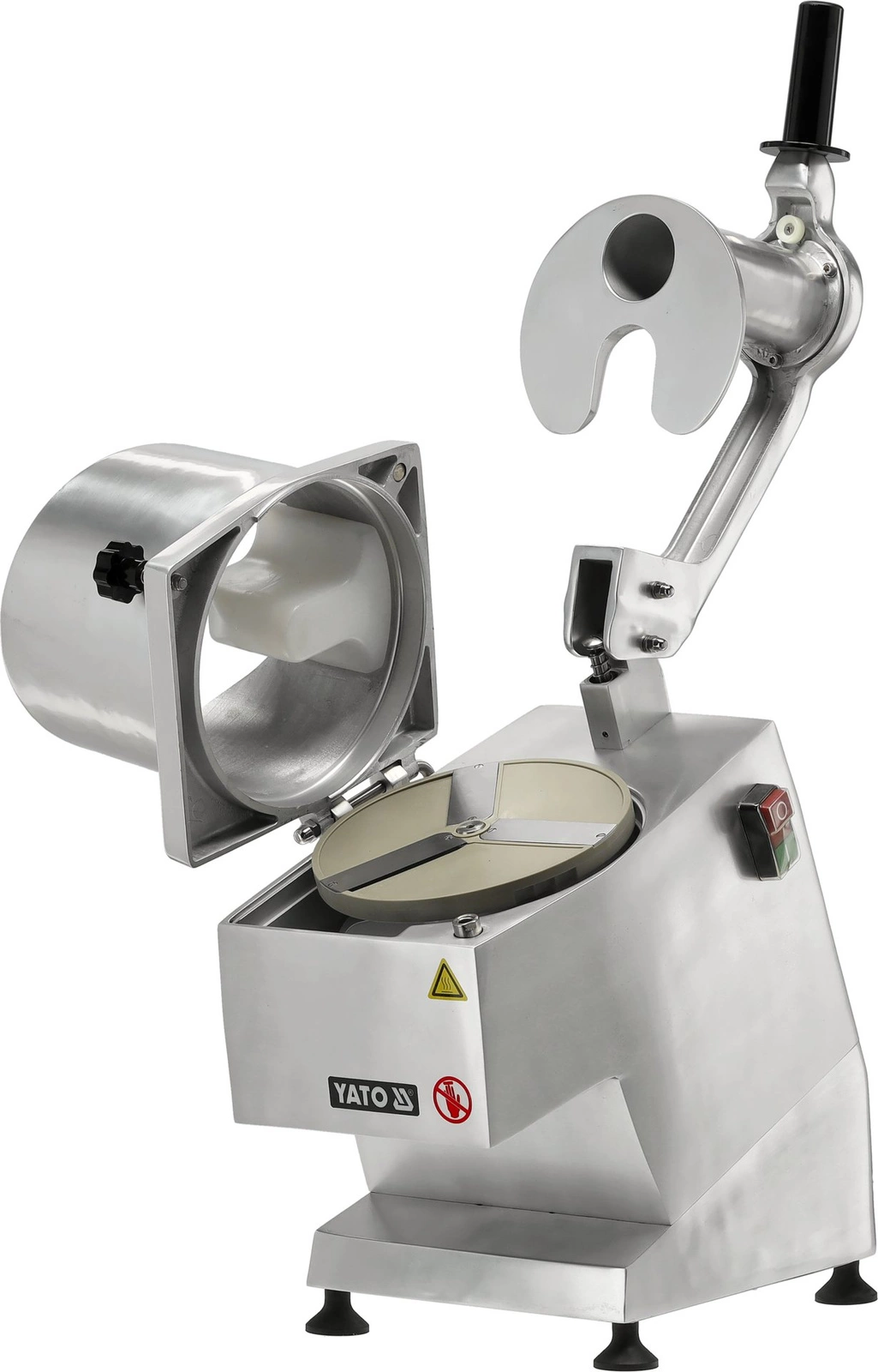 Krouhač zeleniny s velkým otvorem a sadou disků | YATO YG-03101