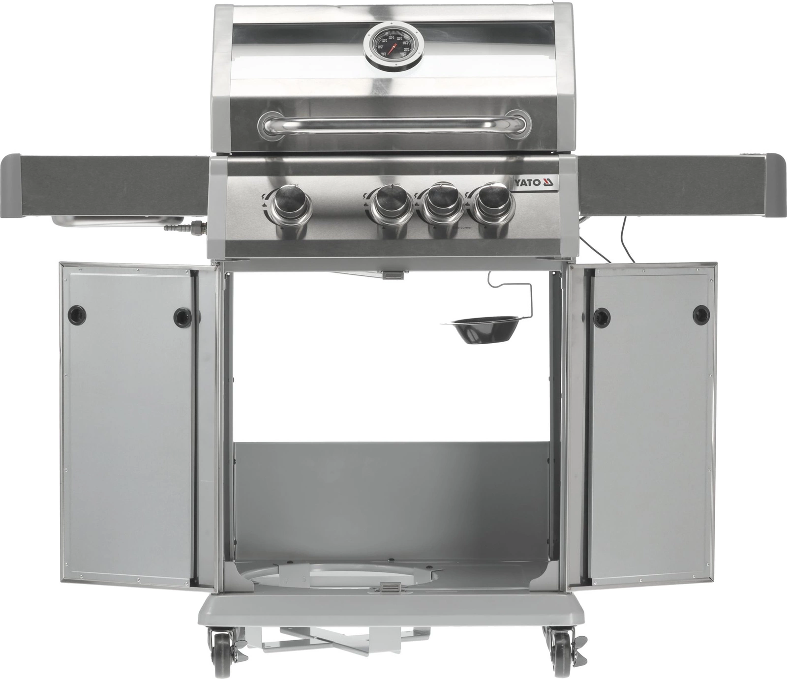 Plynový gril 3+1 | YATO YG-20015