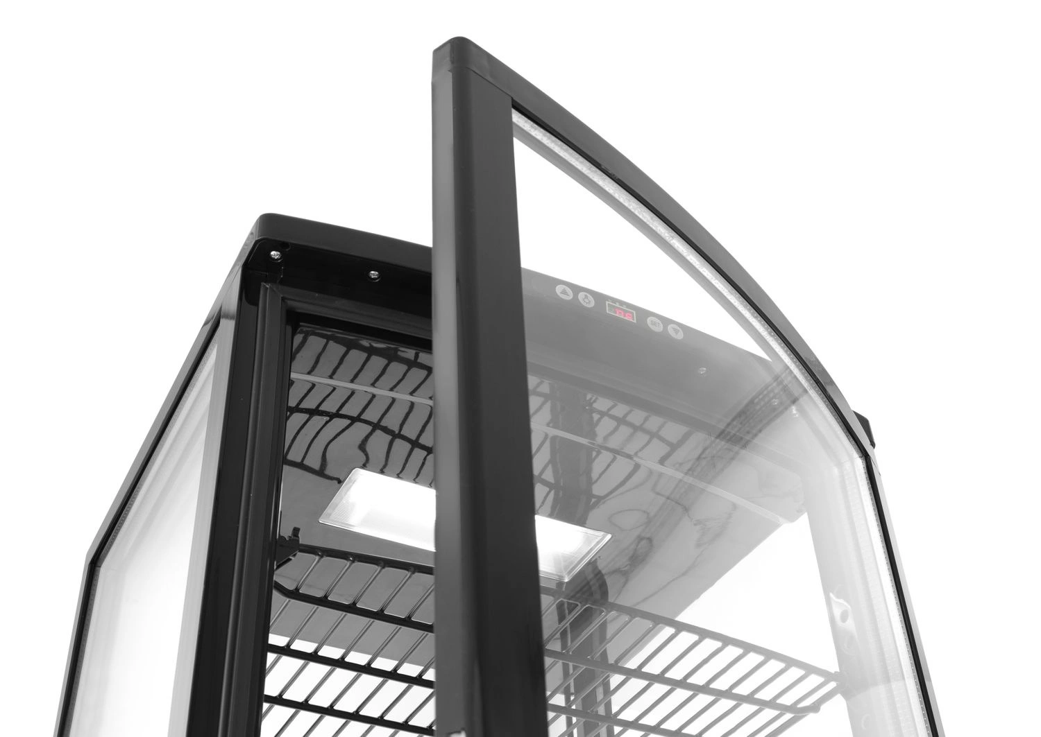 Chladicí vitrína 280 l černá HENDI 233290