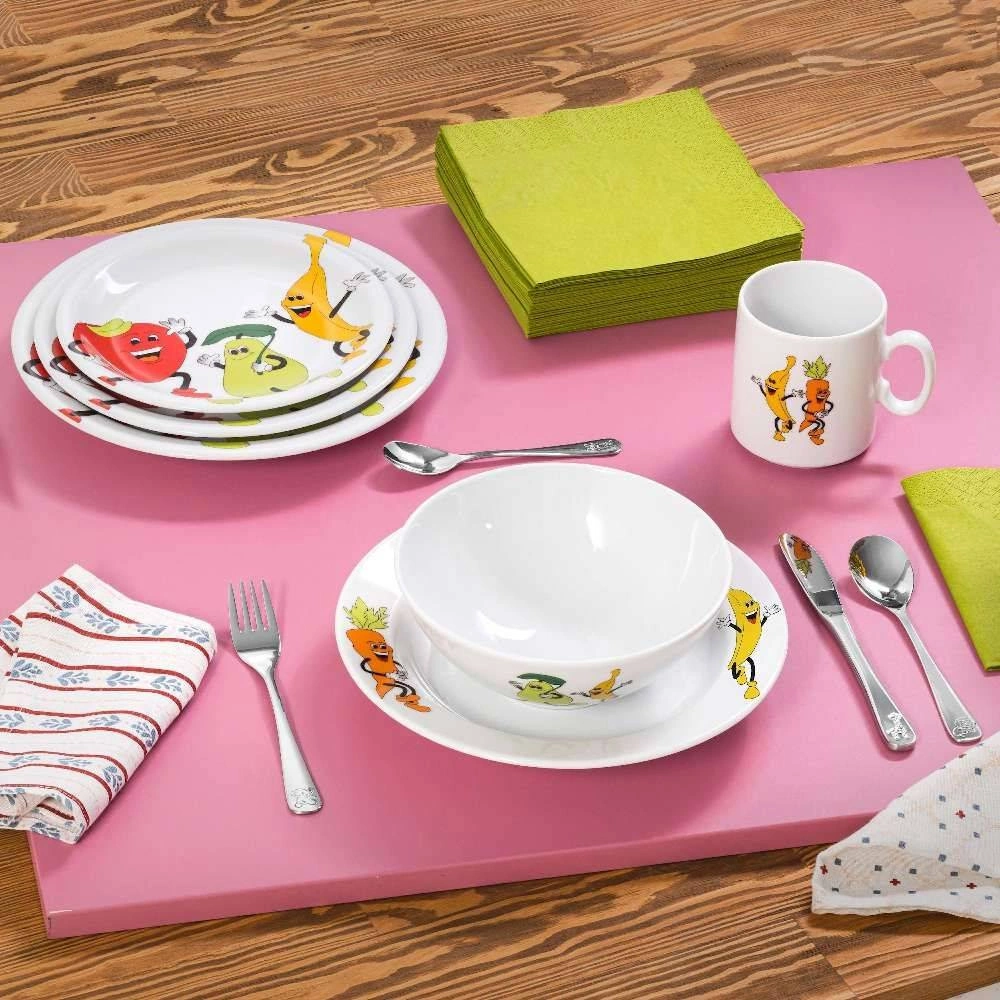 Hluboký porcelánový talíř Modermo Kids 22,5 cm | MODERMO MP055
