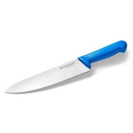 Modrý kuchyňský nůž HACCP 22 cm dlouhý FORGAST FG01814