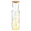 Skleněná karafa Lines s korkem, 750 ml | APS 10738