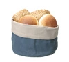 Tmavě modrý kulatý bavlněný pytel na chléb 20 cm | HENDI 429037