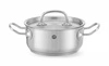 Nerezový nízký hrnec - objem 1,5 l Kitchen Line | HENDI 836002