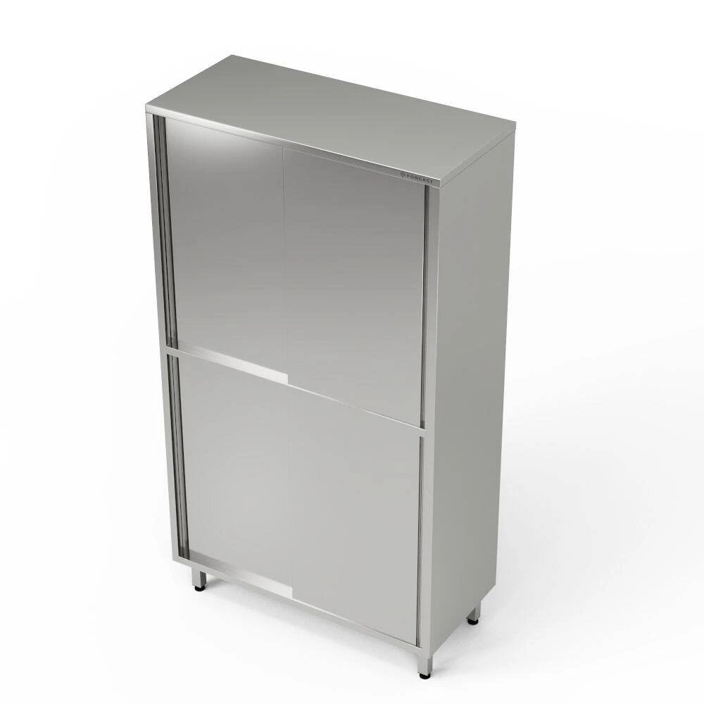 Nerezová dělená skříň 90x70x200 cm | FORGAST