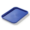 Podnos na fast food modrý, polypropylen, obdélníkový 35x25 cm, obdélníkový | FORGAST FG12504