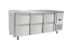 Chladicí stůl s 6 zásuvkami GN 1/1, s bočním agregátem, 420 l, 230 V 0,4 kW | ARKTIC 237069