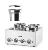 Bemar Thermosystem 4, 16 l, 4 komory, nerezová ocel | HENDI 201466
