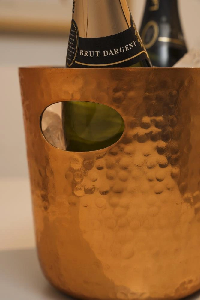 Chladič na láhve s držadly, měděná barva, 3,9 l | APS 36108