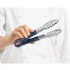 Kleště na servírování HACCP, modré, 24 cm | FORGAST FG11119