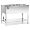 Volně stojící elektrická tříkomorová bain-marie 3xGN1/1 | FORGAST FG09463