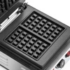 Elektrická vaflovač obdélníková na 2 vafle 4x6, 1.75 kW, 230 V | FORGAST FG09713