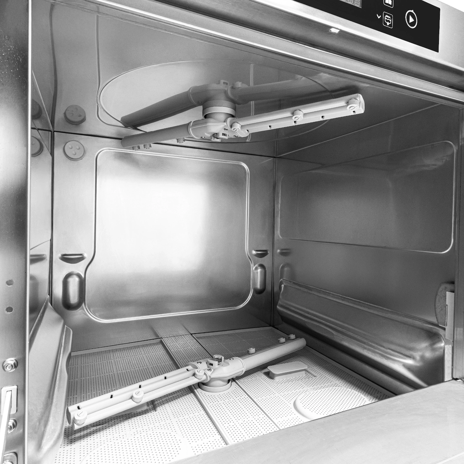 Univerzální gastronomická myčka nádobí SMART, elektronické ovládání, dávkovač mycího prostředku, 3,25 kW, 230 V | PROFICHEF PCZ-04050