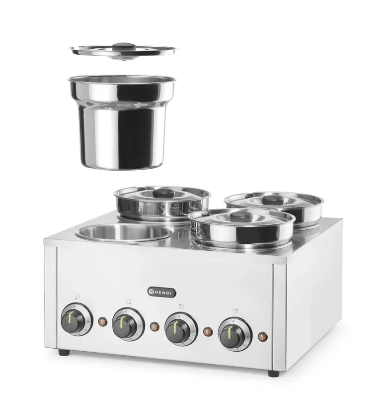 Bemar Thermosystem 4, 16 l, 4 komory, nerezová ocel | HENDI 201466