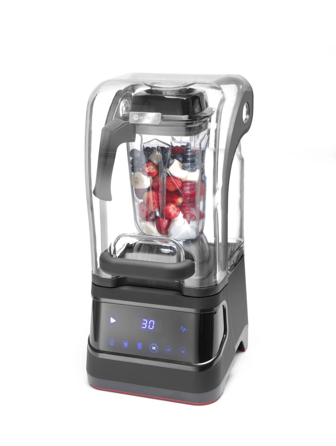 Barový mixér s odhlučňovacím krytem – digitální ovládání | HENDI 230695