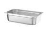 GN 1/1 hluboký kontejner 15 cm z nerezové oceli BUDGET LINE | HENDI 800140