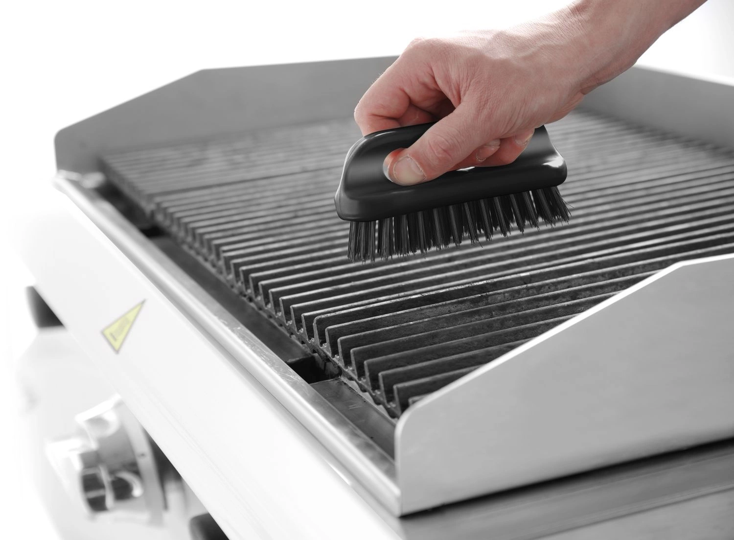 Kartáč na grilování krátký 150x55 mm | HENDI 525562