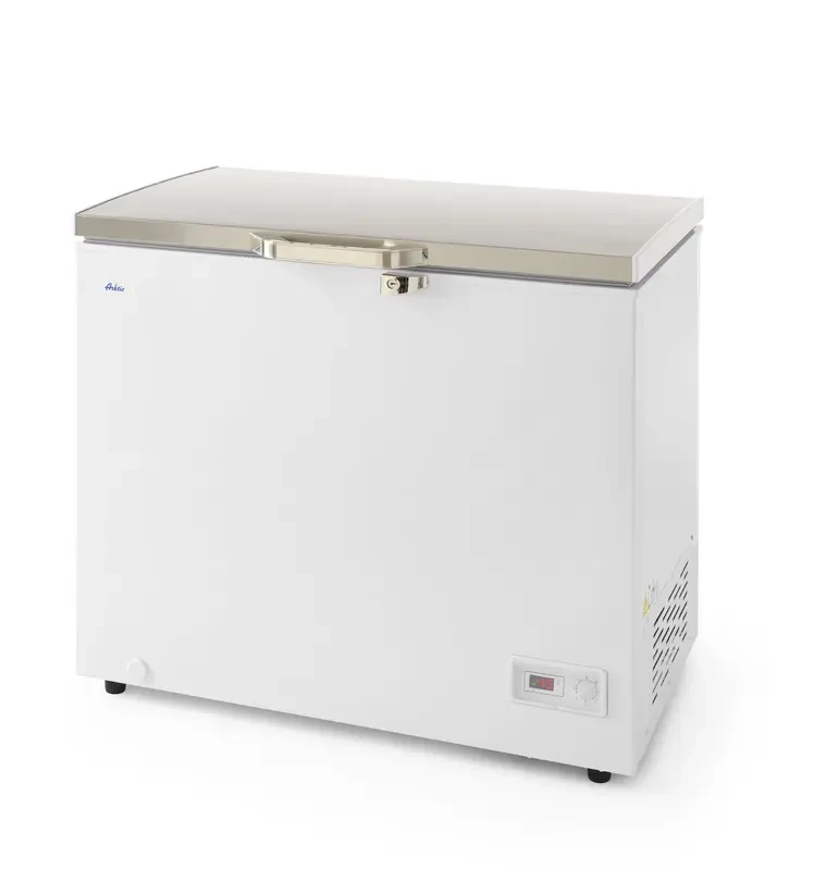 Truhlicová mraznička 282 l, statický chladicí systém, zámek | ARKTIC 233863