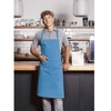 Kuchařská zástěra Basic 75 x 90 cm s kapsou a přezkou tyrkysová | KARLOWSKY BLS 5-43-Stck