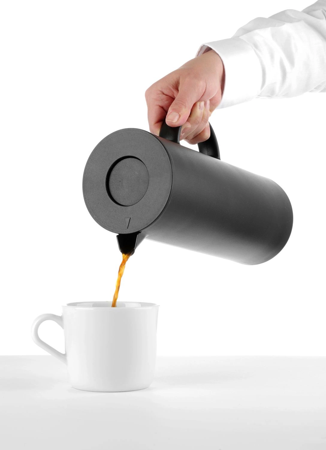 Termoska se skleněnou vložkou, objem 1l | HENDI 449615