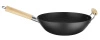 Pánev Wok s dřevěnou rukojetí, ø 32 cm HENDI 627907