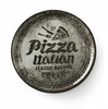Talíř na pizzu Recipe Collection Brick Black - průměr 33 cm | HENDI 778937
