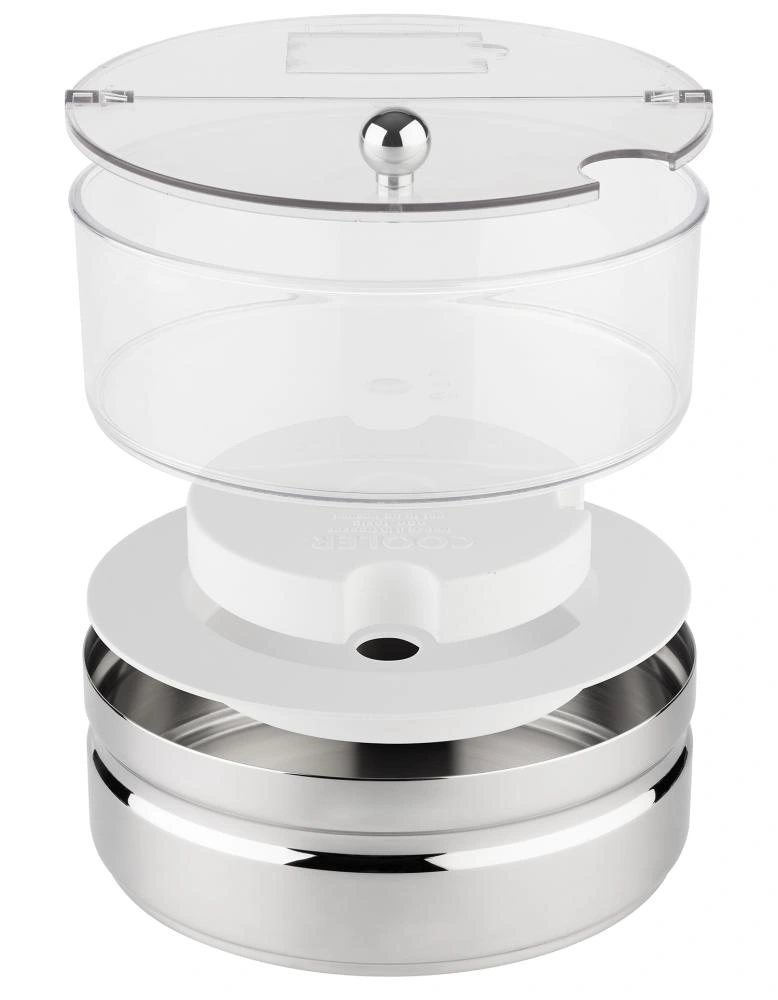 Chladicí miska s ocelovým podstavcem Maxi TOP FRESH s vložkou a víkem, 22x18 cm | APS 11849_APS