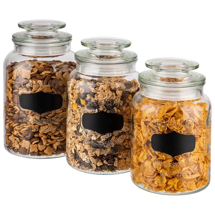 Skladovací dóza s tabulkou 12x21 cm, 1.5 l | APS 82267