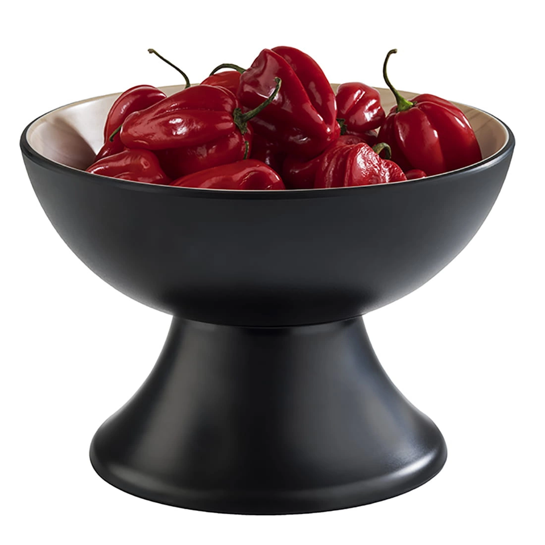 Melaminový podstavec FRIDA malý, výška 8 cm, černý | APS 84927