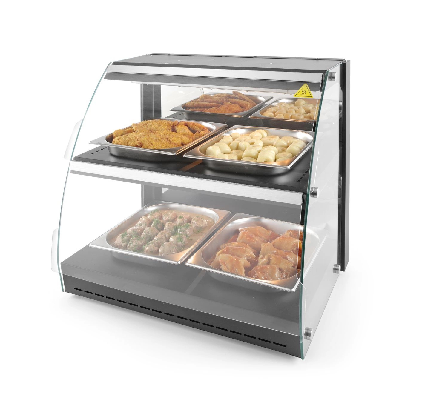 Dvoupatrová ohřívací skříň | HENDI 233962