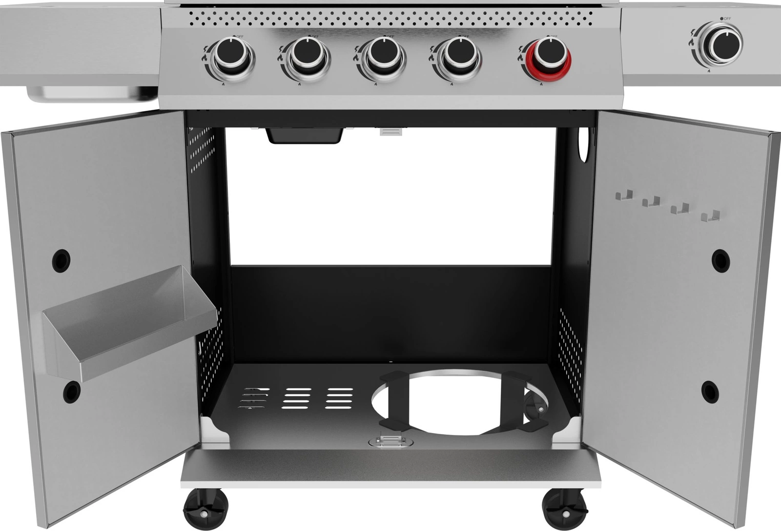 Venkovní plynový gril 5+1 | YATO YG-20032