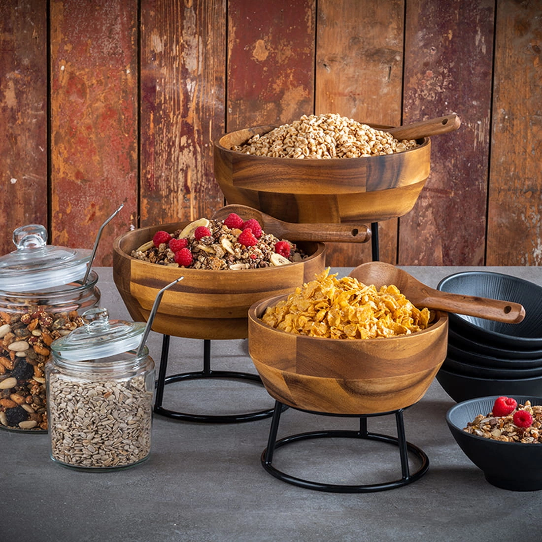 Miska Acacia z akáciového dřeva, prům. 25 cm | APS 795