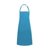 Kuchařská zástěra Basic 75 x 90 cm s kapsou a přezkou tyrkysová | KARLOWSKY BLS 5-43-Stck