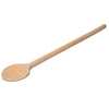 Dřevěná kulatá lžíce na teflonové pánve, délka 32 cm | CONTACTO 833/032