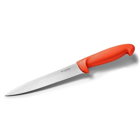 Kuchyňský nůž HACCP červený 18 cm dlouhý FORGAST FG01841