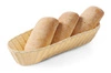 Oválný polyirratanový košík na chléb dlouhý HENDI 426906